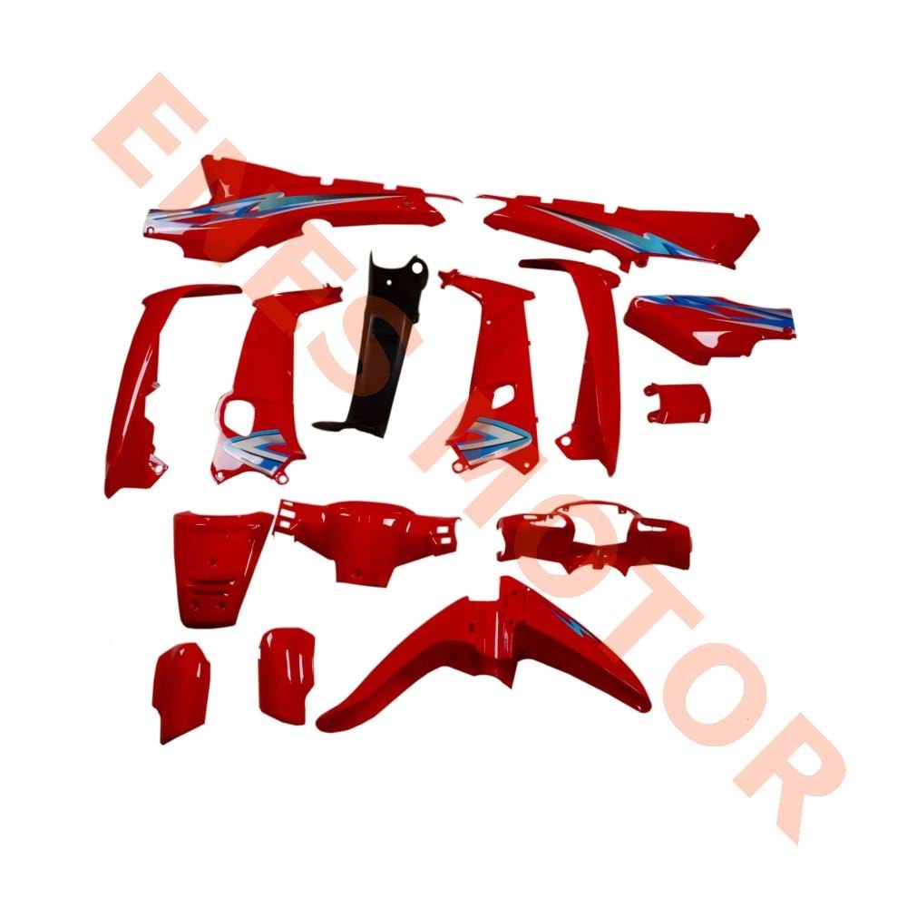 MFH KH KAPORTA SET KIRMIZI CUB FAR STOP PARK DAHİL