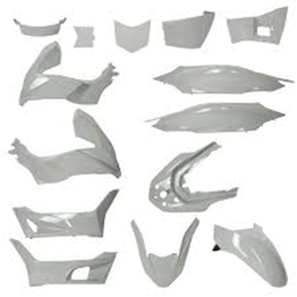 KAPORTA SETİ BEYAZ PCX 125 2025 DELUXE 15 PARÇA