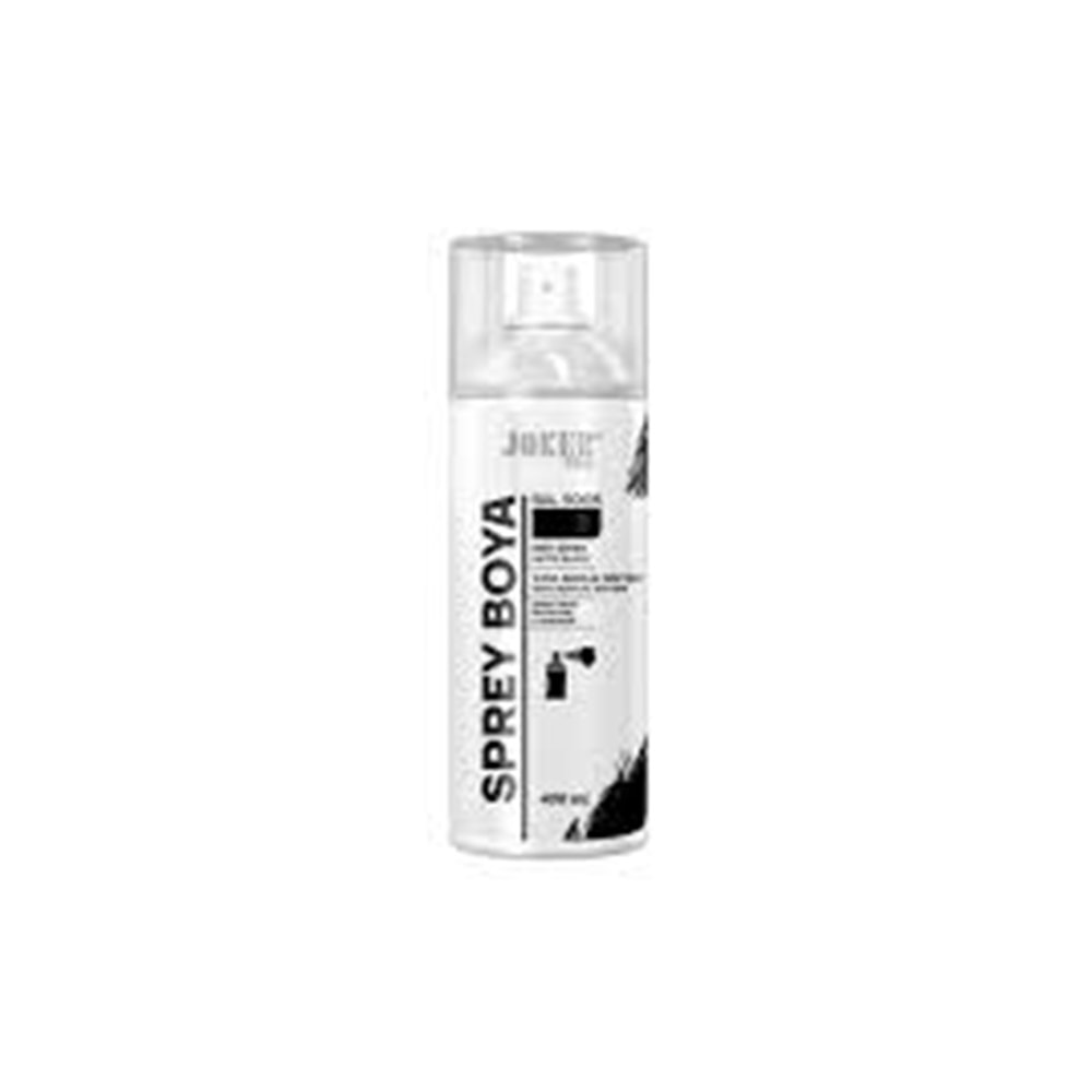 SPREY BOYA AKRİLİK PARLAK SİYAH 400 ml