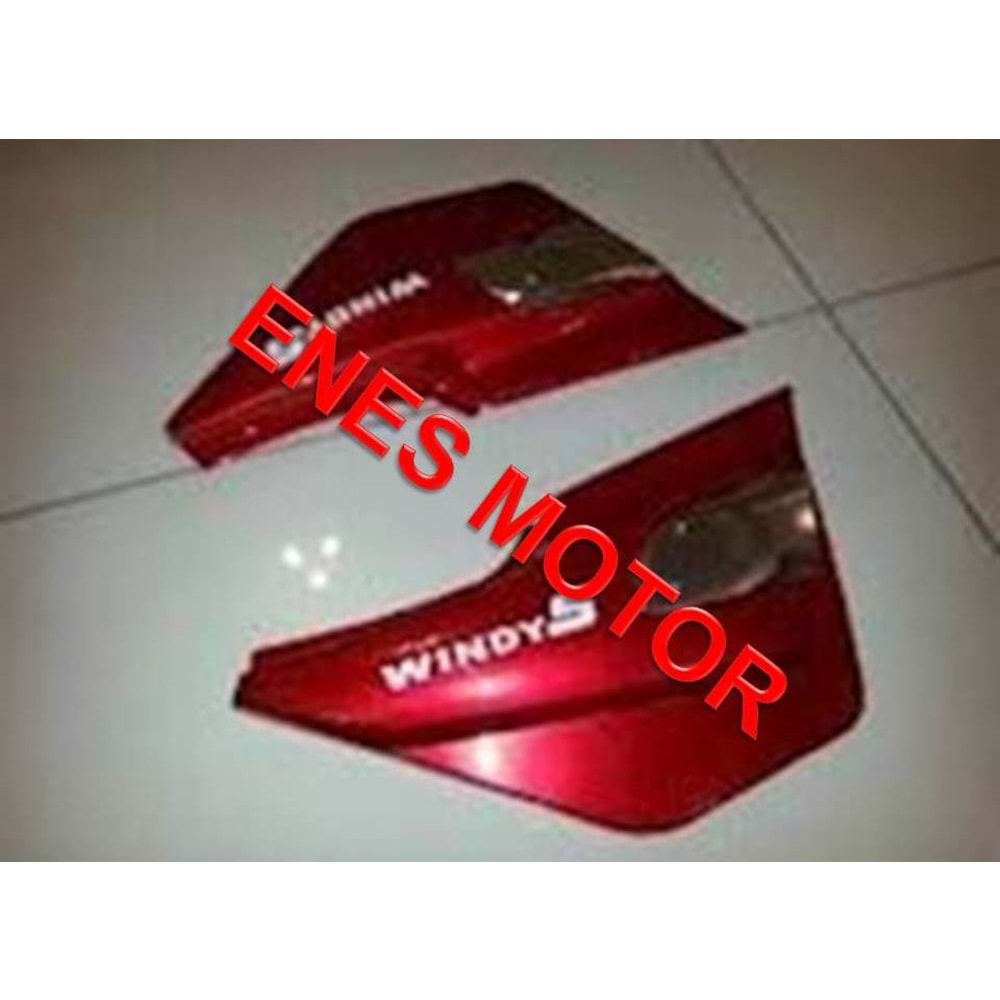 YAN KAPAK 125 WINDY S KIRMIZI