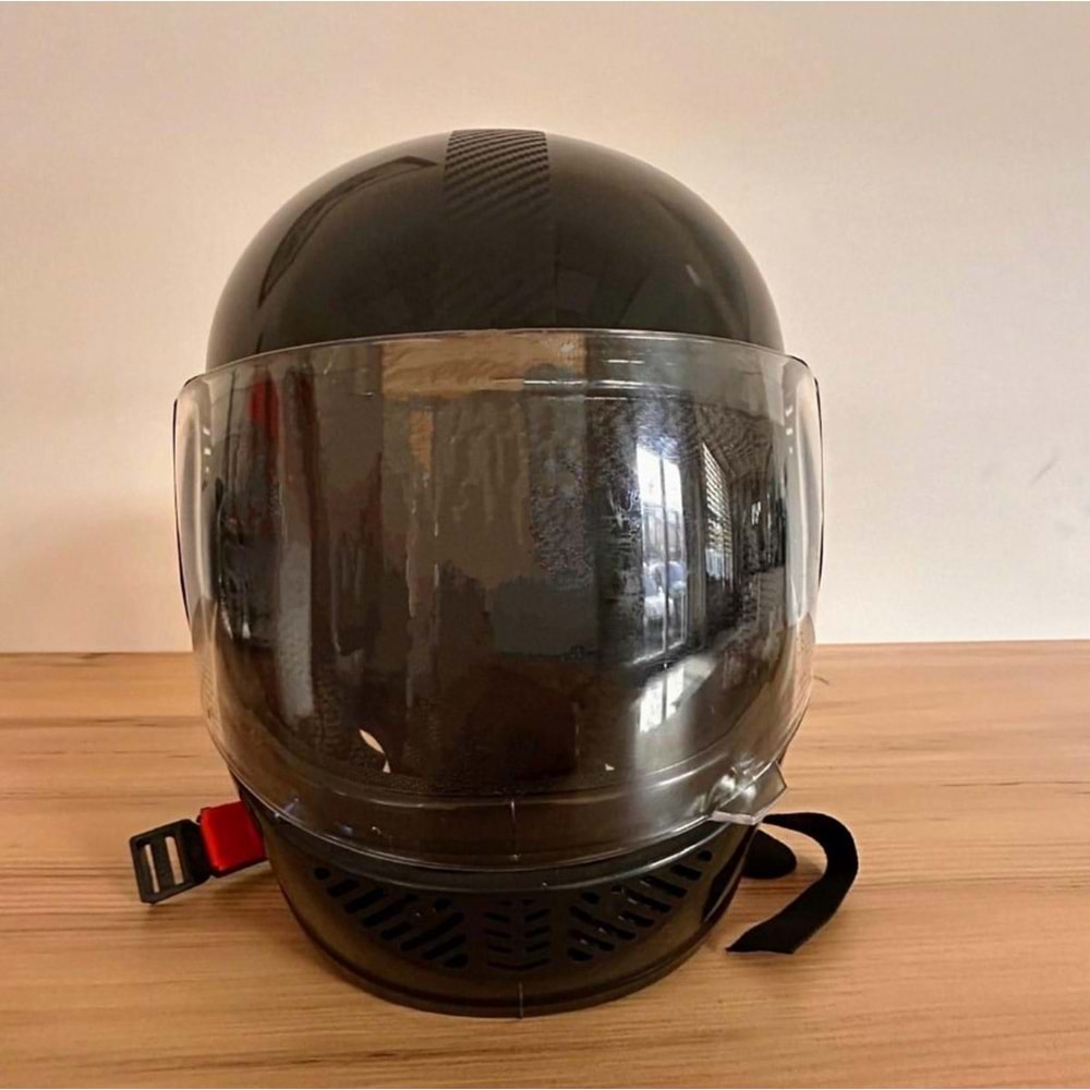 KASK KAPALI SİYAH YERLİ ÜRETİM