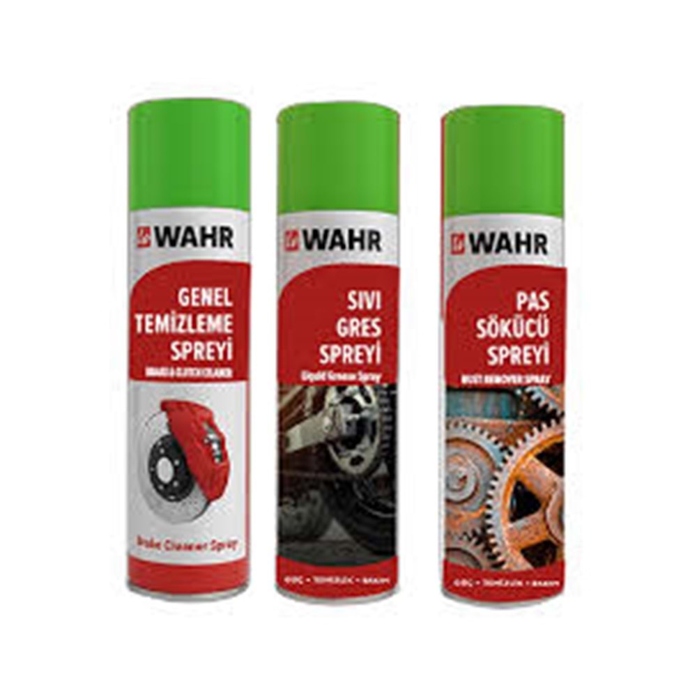 PAS SÖKÜCÜ SPREY 400 ml 1.KALİTE WAHR