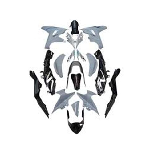 KAPORTA SETİ SR 250 VELOCTY GRİ STİCKERLI