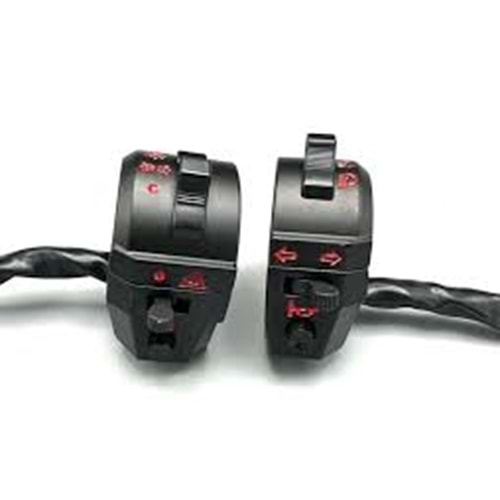 KUMANDA SAĞ SOL TAKIM SİYAH CG