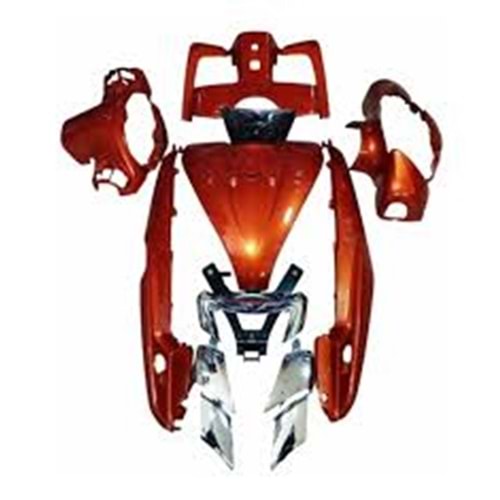 KAPORTA SETİ PLASTİK AKSAM JUPITER 125 TURUNCU