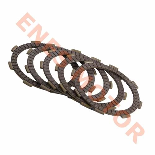 DEBRİYAJ BALATASI CG YBR CBF 250 5 Lİ SET