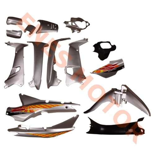 KAPORTA SET GÜMÜŞ KALIPSO ÇELİK CUB