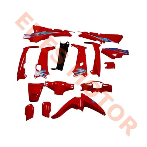 MFH KH KAPORTA SET KIRMIZI CUB