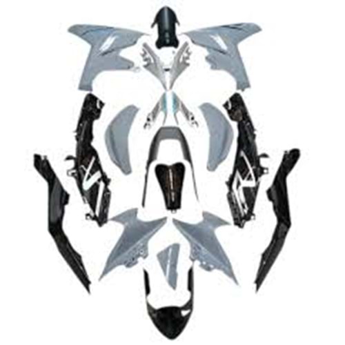 KAPORTA SETİ SR 250 NARDO GHOST GRİ STİCKERLI